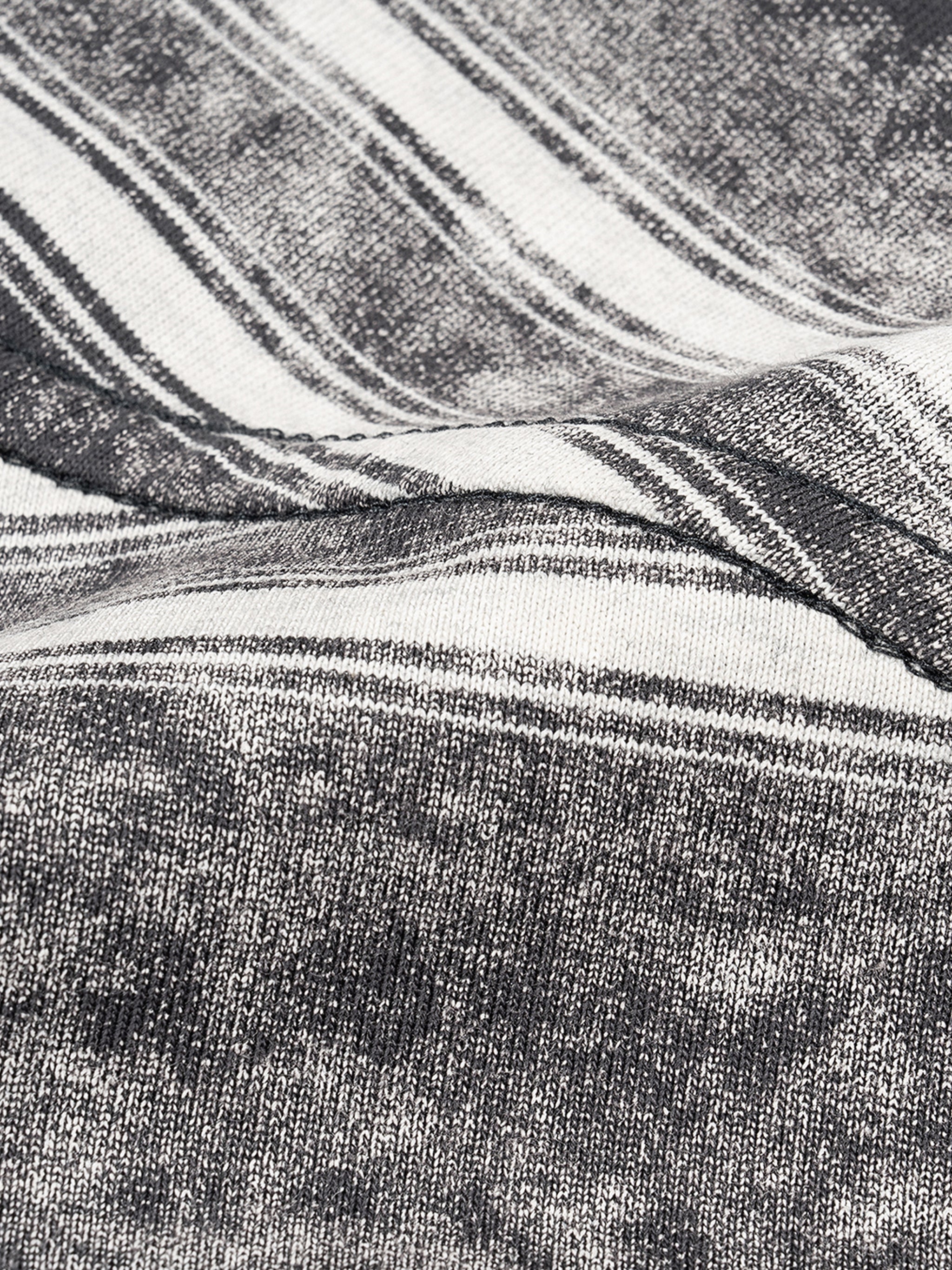 Barrage [PREMIUIM] Washed Striped T-shirt