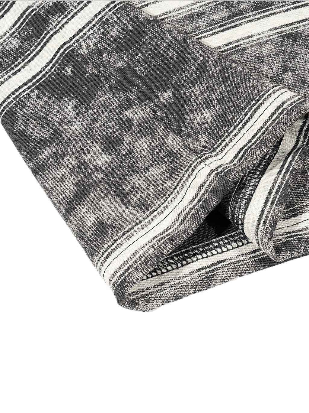 Barrage [PREMIUIM] Washed Striped T-shirt